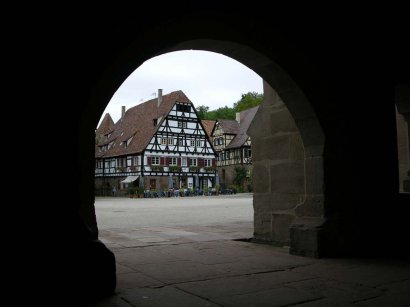 Blick auf den Klosterhof